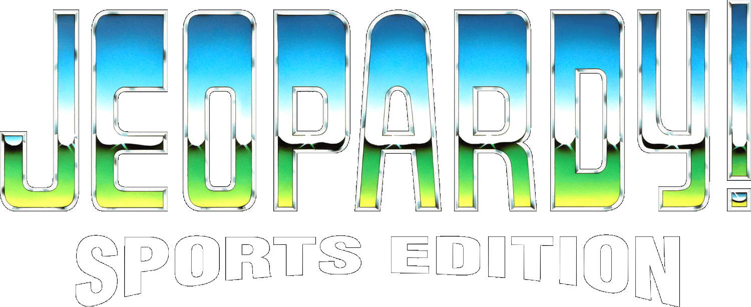 Jeopardy Sports Edition logo for Super Nintendo